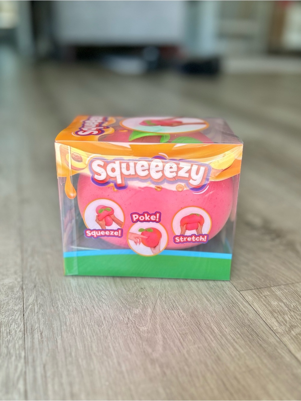 Sunny Days Squeezy Peach Squishy